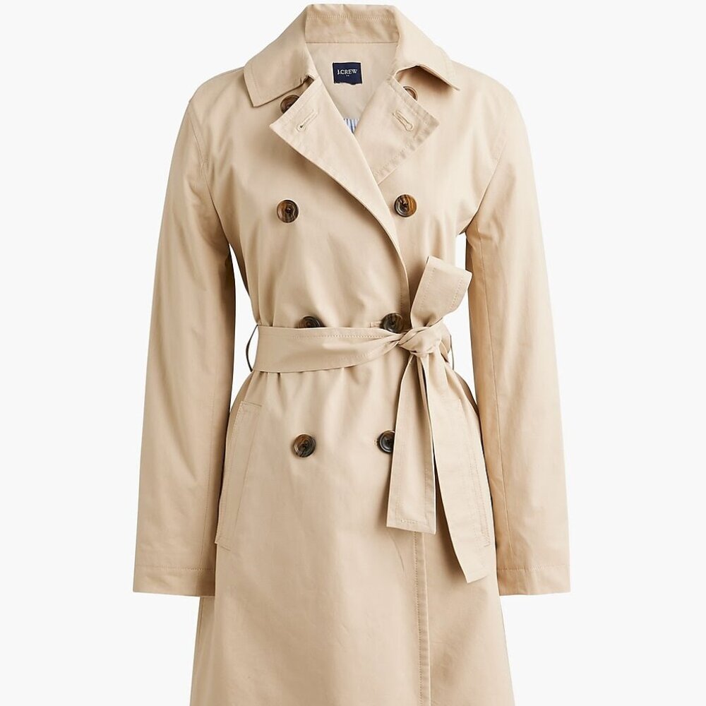 J. Crew Factory Trench Coat NWOT